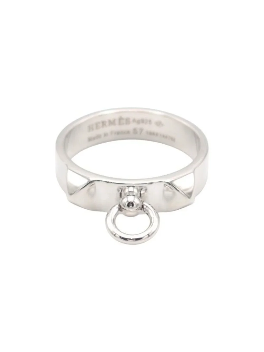 Hermes Collier de Chien PM Actual Ring Included 925 Sterling Silver